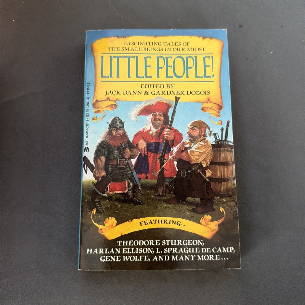Little People - Gardner Dozois - 1991 Ace Paperback Gene Wolfe & Harlan Ellison